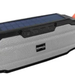 POWERplus Buffalo FM radio en Bluetooth speaker met USB MP3 muziekspeler en powerbank met zonnepaneel