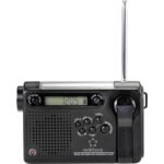 Renkforce RF-CR-200 Transistorradio VHF (FM), Middengolf, Korte golf Noodradio Oplaadbaar, Zonnepaneel, Handslinger, Wek - Afbeelding 3