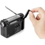 Renkforce RF-CR-200 Transistorradio VHF (FM), Middengolf, Korte golf Noodradio Oplaadbaar, Zonnepaneel, Handslinger, Wek - Afbeelding 5