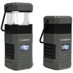 Albrecht DR114 Outdoorradio DAB+, VHF (FM) Noodradio, USB, Bluetooth Incl. lantaarn, Handslinger, Acculaadfunctie, Zonne