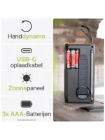 BR-2244 Noodradio met FM en DAB - Afbeelding 4